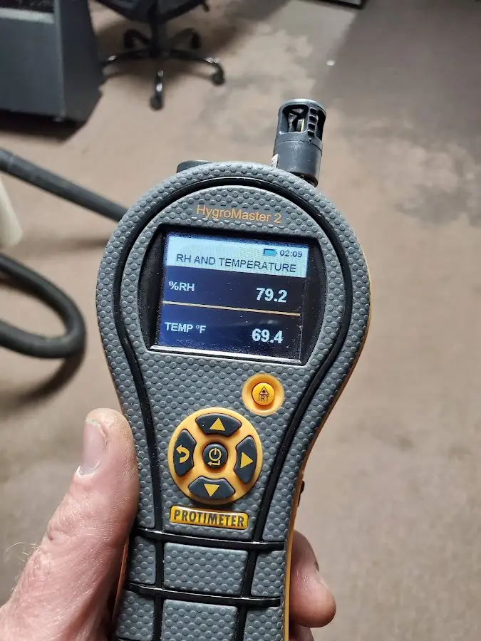 Moisture meter humidity assessment for Fire & Smoke Damage Restoration in Gulfport
